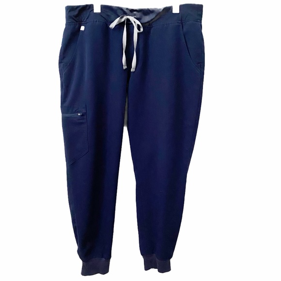 Figs Pants - Figs, Technical Collection, Zamora Cargo Scrub Pants XL navy blue